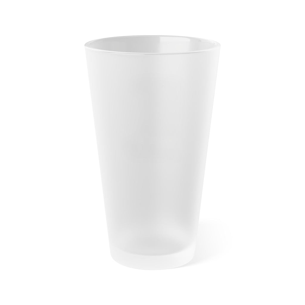 Swim. Bike. Run. Beer. Frosted 16oz Pint Glass