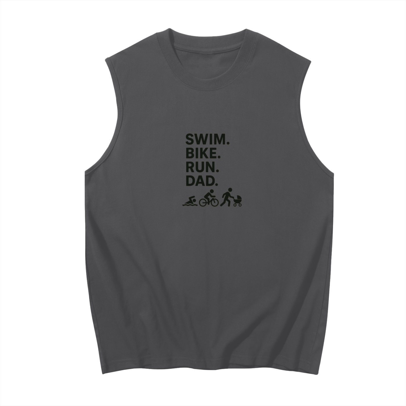 SBR Dad - Sleeveless Cotton Tank