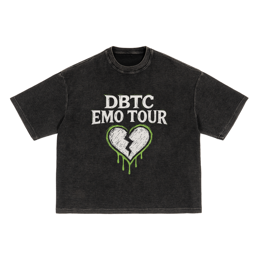 EMO DAD Waffle Boxy Tee
